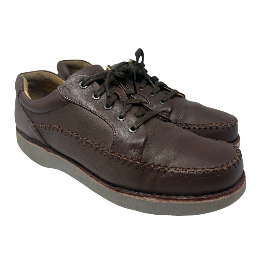 Samuel Hubbard Get Up Men's Moc Toe Derby Comfort Casual Shoes Size 11